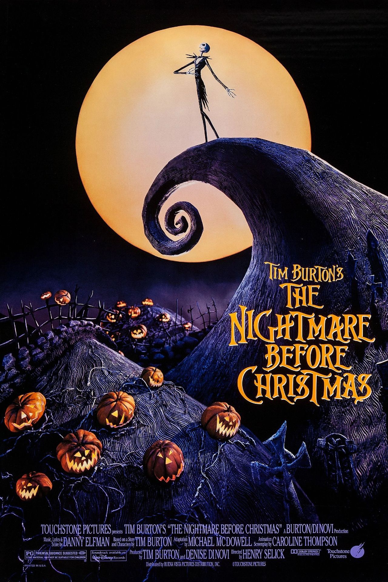 The Nightmare Before Christmas Movie Poster