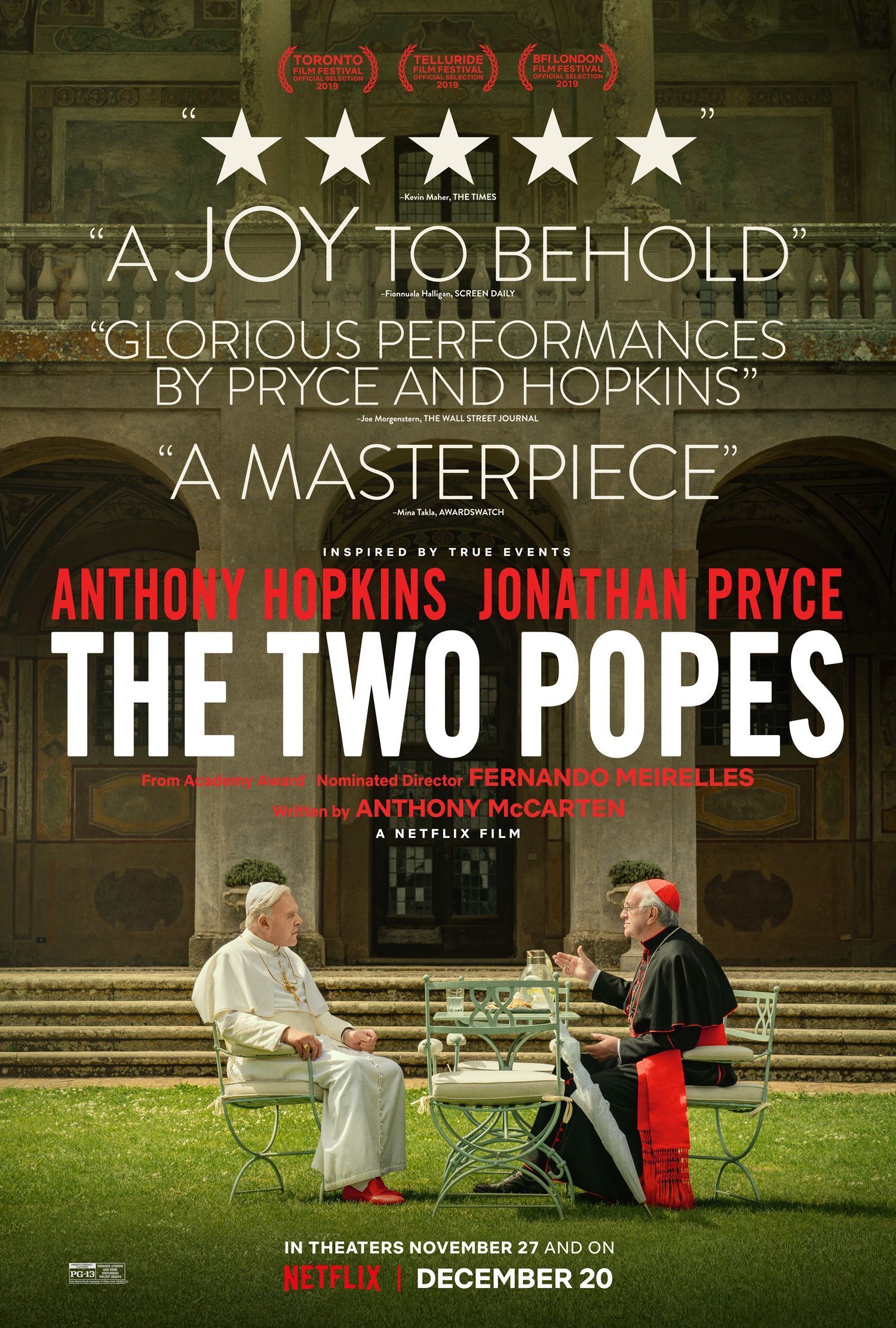 The Two Popes Movie Poster