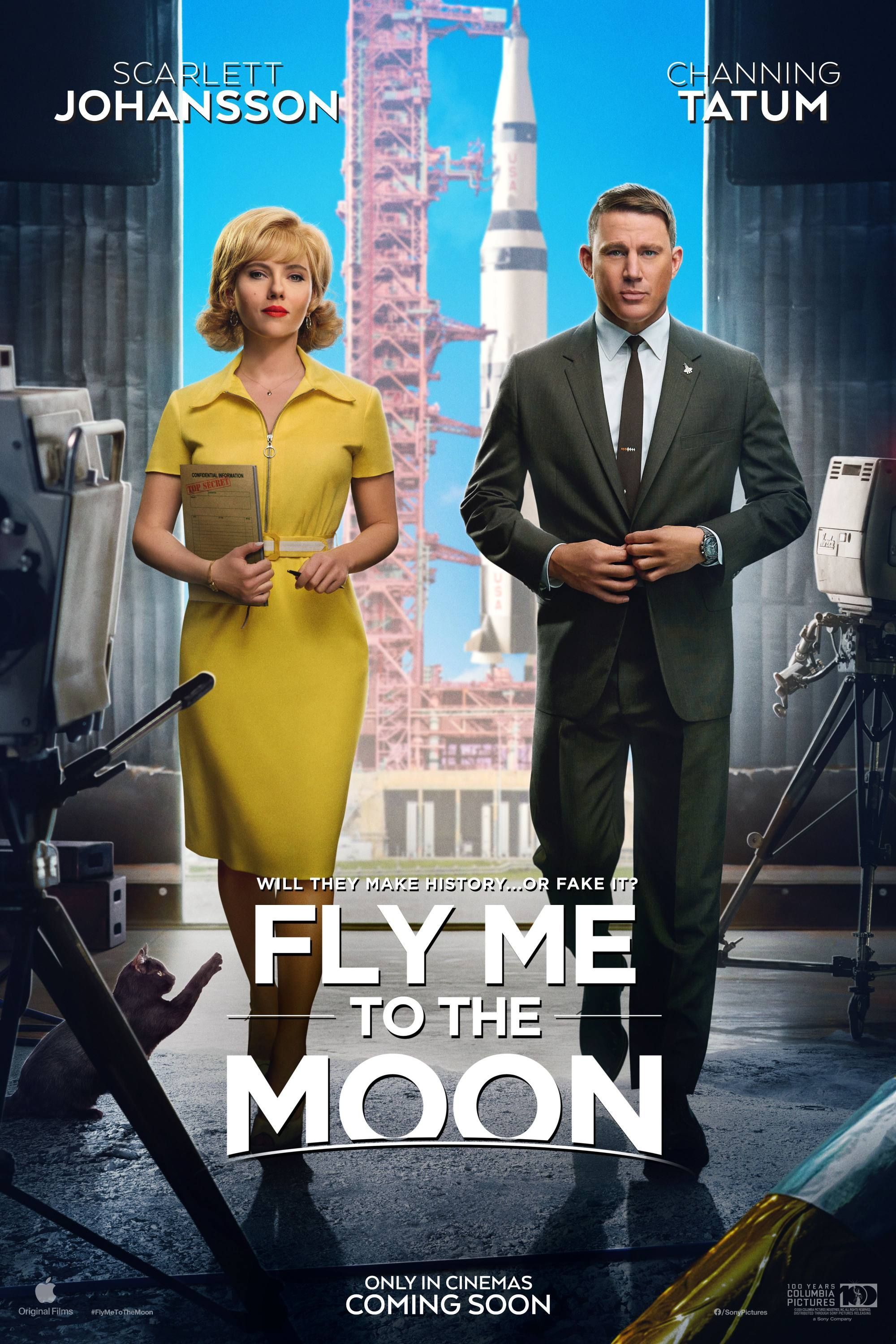 Channing Tatum, Scarlett Johansson's 'Fly Me to the Moon' is Streaming Hit