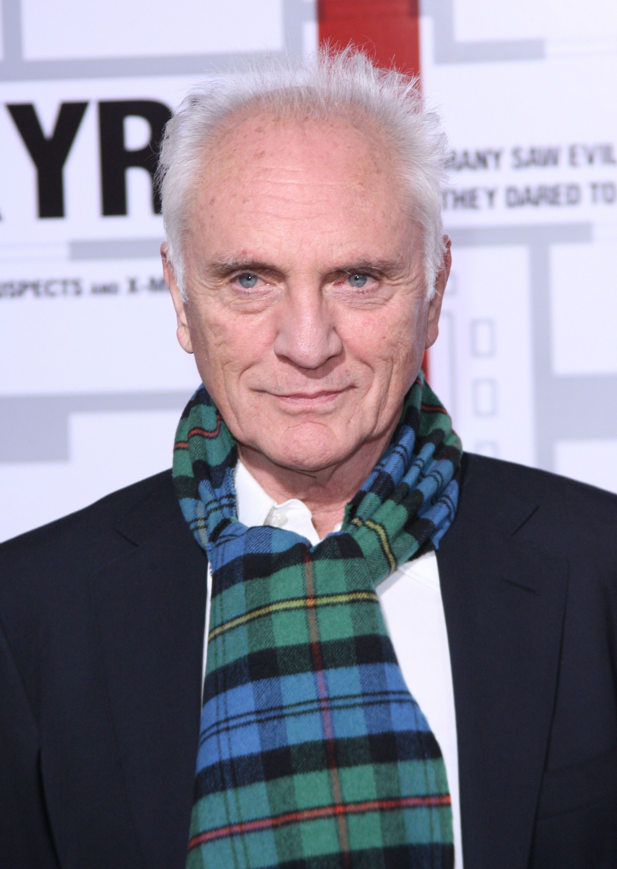 Headshot Of Terence Stamp In The Los Angeles premiere of Valkyrie