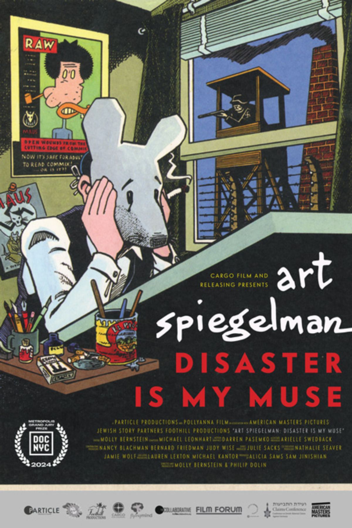 Art Spiegelman Disaster Is My Muse movie poster